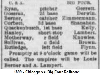 Chicago vs. Big Four Railroad