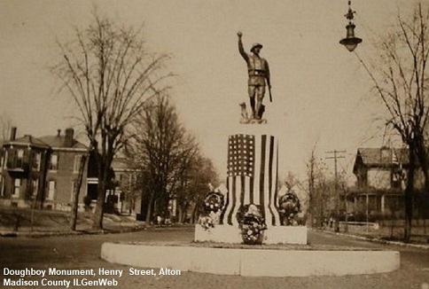 Doughboy Monument, Alton, IL