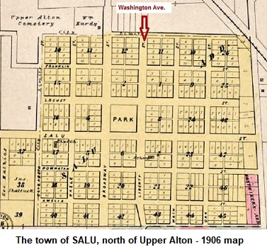 Salu, north of Upper Alton